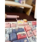 1pc Square Fruit Cake Clay Food Keycaps with Magnet Decoration for INFI100 Mechanical Gaming Keyboard